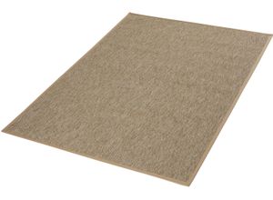 Teppichboden DEKOWE "Naturino Prestige Spezial", braun (camel), B:240cm H:10mm L:300cm, Obermaterial: 100% Polypropylen, Teppiche, Flachgewebe, meliert, Sisal Optik, In- und Outdoor geeignet