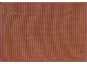 Sisalteppich DEKOWE "Mara S2 mit Bordüre Spezial", orange (terra), B:80cm H:5mm L:300cm, Sisal, Teppiche, 100% Sisal, auch als Läufer, Wohnzimmer