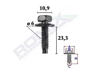 ROMIX Schraube CHRYSLER C70591 6025329