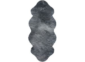 Fellteppich HEITMANN FELLE "Lammfell KK 1,5 - Premium Qualität" Gr. 41, grau, B:68cm H:70mm L:140cm, Lammfell, Teppiche, echtes Austral. Lammfell, besonders weich, auch ideal als Bettvorleger