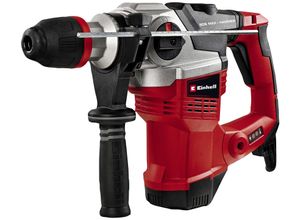 Bohrhammer EINHELL "TE-RH 38 3F", rot (rot, schwarz), B:124mm H:281mm L:433mm, Bohrmaschinen, inkl. Koffer für universelle Aufbewahrung von Werkzeug und Zubehör