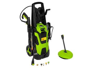 Hochdruckreiniger ZIPPER "ZI-HDR195", baumarkt, B:33cm H:86cm L:32cm, Hochdruckreiniger, Stahllanze mit 5 Düsen