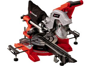 Zug-, Kapp- und Gehrungssäge EINHELL "TE-SM 8 L Dual", rot, B:655mm H:360mm L:950mm, Sägemaschinen