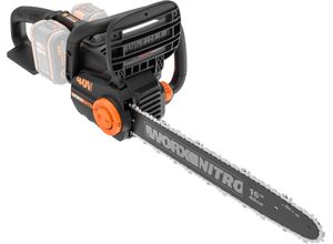 Akku-Kettensäge WORX "WG385E.9 NITRO", schwarz, B:23cm H:24,5cm T:84,6cm, Kunststoff, Kettensägen, ohne Akku und Ladegerät