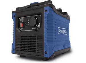 Stromgenerator SCHEPPACH "SG1600i", blau (baumarkt), B:31cm H:18,3cm T:41cm, Stromerzeuger, 53,5ccm, 4-Takt-Benzinmotor, 1500W, 4L Tank