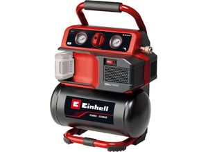 Kompressor EINHELL "Akku-Kompressor TE-AC 18/75 Li OF-Solo", schwarz, B:32cm H:19,7cm L:45cm, Kompressoren, ohne Akku und Ladegerät