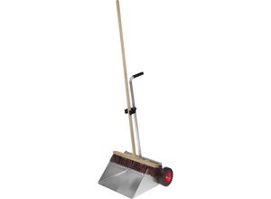 FLORA Standkehrschaufel DUSTY SPECIAL 50, mobil, inkl. Besen, Aluminium