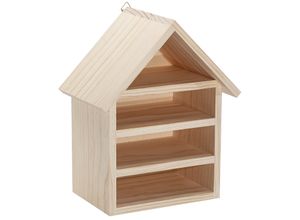 Haus "Insektenhotel" aus Holz, 30 cm