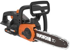 Akku-Kettensäge WORX "25cm", schwarz, Kettensägen, inklusive 20V/2Ah Akku und Ladegerät