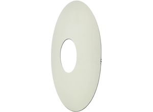 Rosette ZITEC "Rosette groß DW", silber (silberfarben), Ø Innen 150mm, Edelstahl, Unterlegscheiben