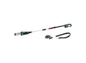 Produktbild Akku-Hochentaster UniversalChainPole 18, 18Volt grün/schwarz, Li-Ionen Akku 2,5Ah, POWER FOR ALL ALLIANCE