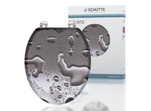 SCHÜTTE MDF WC-Sitz GREY STEEL