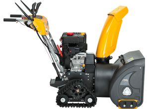 Benzin-Schneefräse STIGA GARDEN "ST 5266 P Trac", gelb, B:71cm H:113cm T:144cm, Schneefräsen, Elektrostart, Raupenantrieb