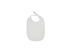 Lorelli Baby-Lätzchen Frottee 10er Pack, Kinderlatz, Lätzchen, für Neugeborene weiß