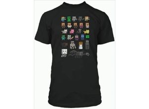 Minecraft Charaktere Kinder T-Shirt 110/116