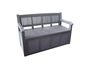 Garten Truhenbank Gartenbank Bank Gartentruhe Kissenbox Auflagenbox Gartenbox