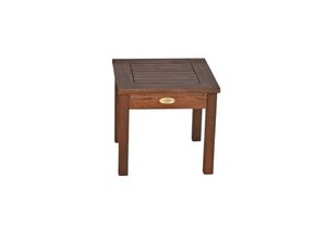 Garden Pleasure Beistelltisch SONORA, dunkelbraun Gartentisch Holz Tisch Garten