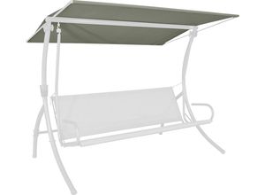 Hollywoodschaukelersatzdach, grün (olivgrün), B:210cm T:145cm,