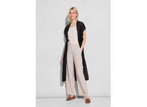 Halstuch STREET ONE Gr. S, schwarz, S (38), Stoff, 65% Polyester, 35% Baumwolle, Modetücher, aus softem Materialmix