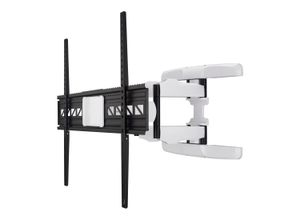 Produktbild HAMA TV-Wandhalterung "schwenkbar, vollbeweglich, 117 - 229 cm (46"-90"), 50", 55", 65", 75"", schwarz-weiß (schwarz, weiß), Gerätehalterungen