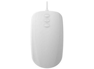 CHERRY AK-PMH3 Medical Mouse 3-Button Scroll Hygiene-Maus kabelgebunden weiß