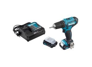 makita DF333DSAE Akku-Bohrschrauber-Set 12,0 V, mit 2 Akkus