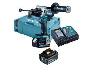 makita DHP486RTJ Akku-Schlagbohrschrauber-Set 18,0 V, mit 2 Akkus