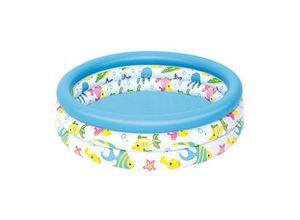 Bestway® Planschbecken Coral Kids 101,0 l mehrfarbig 102,0 x 25,0 cm