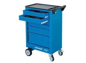 GEDORE 1578 Werkstattwagen blau 6 Schubladen