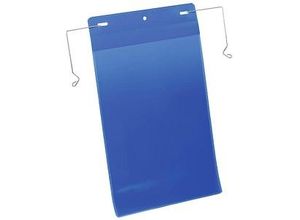 Produktbild DURABLE Drahtbügeltaschen blau A4, 50 St.