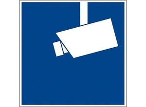 SafetyMarking® Hinweisaufkleber "Hinweis Videoüberwachung" quadratisch 10,0 x 10,0 cm