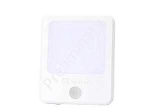 VARTA LED-Außenleuchten mit Bewegungsmelder Motion Sensor Plug Light, weiß