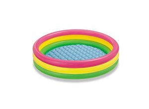 INTEX® Babyplanschbecken 56,0 l grün/pink/gelb 86,0 x 25,0 cm