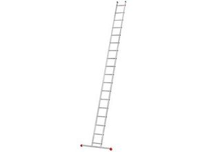 Hailo Anlegeleiter S60 ProfiStep uno silber 18 Sprossen, H: 507,0 cm