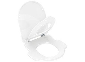 Villeroy und Boch O.novo kids WC-Sitz 8M1261T1 mit Deckel, für Kinder, Scharniere Edelstahl, weiß AntiBac