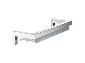 Keuco Edition 90 Square Duschablage 19159010000 mit integriertem Glasabzieher, magnetisch, Aluminium verchromt