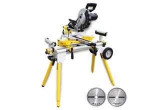 BAMATO Zug- Kapp- und Gehrungssäge KP-255 und Maschinenständer KST-1950