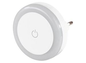 hama Touch Switch LED Nachtlicht weiß 6,3 cm, warmweiß – 3378 K