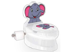 Meine kleine Toilette Elefant mit Spülsound und Toilettenpapierhalter