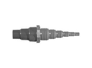 Airfit Universal-Pumpennippel 50019SN 3/4", 1", 1 1/4" AG x Ø 8,3-33,5 mm, PVC