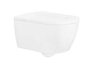 Villeroy & Boch ViClean I100 Dusch-WC V0E100R1 weiß mit Ceramicplus, mit WC-Sitz