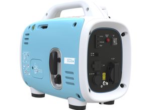 Stromerzeuger GÜDE "Inverter »ISG 800-1«", blau (blau, weiß), B:40cm H:35cm T:24cm, Stromerzeuger