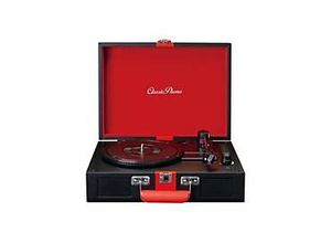 Produktbild Lenco Classic Phono TT-110 - Plattenspieler - 2 x 2 Watt - Schwarz, Rot