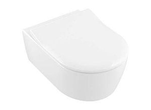 Villeroy und Boch Avento WC-Sitz 9M87S101 weiß, Quick-Release Scharniere, Softclosing