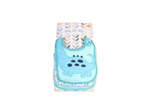Cangaroo Babylatz 3er Set Tibby Selbstverschluss, wasserfest waschbar ab Geburt türkis