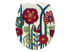 WC-Sitz RED BLOSSOM