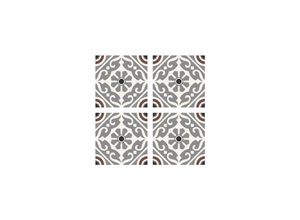 RIONI GREY 16.5 x 16.5 Feinsteinzeug Wand- und Bodenfliese