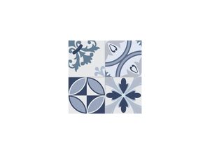 CAVALIER BLUE 16.5 x 16.5 Feinsteinzeug Wand- und Bodenfliese