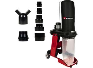 Produktbild Absauganlage EINHELL "TE-VE 550/2 A", schwarz (schwarz, rot), B:45,2cm H:159,2cm L:81,4cm, Absauganlagen
