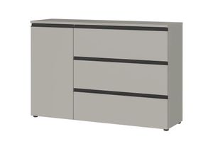 Produktbild uno Sideboard Beta ¦ grau ¦ Maße (cm): B: 135 H: 91 T: 41.0